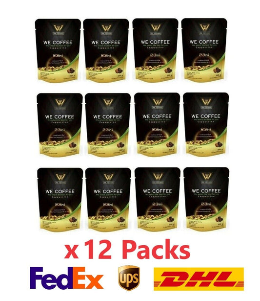 12x Instant Powder Coffee We Healthy Drink 0% Sugar Nourish Health Body Family