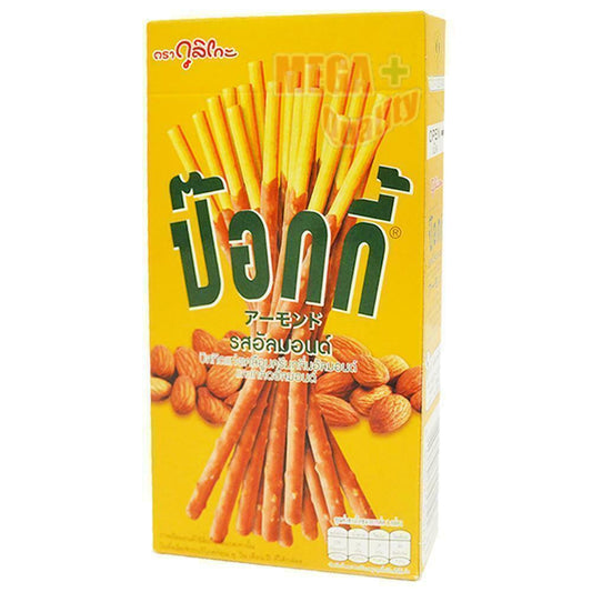 Pocky ALMOND TASTE Biscuit Stick Coated with Almond Flavour Confectionery 43.5g