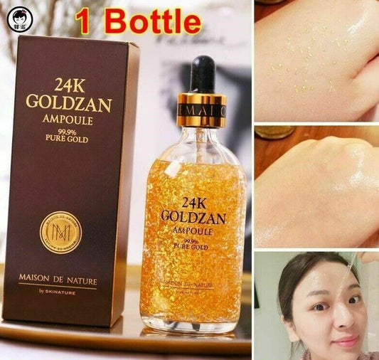 Skinature MAISON De Nature Serum 24K Goldzan Ampoule 99.9% Pure Gold 100ml