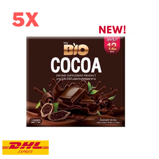 5x BIO Cocoa Mix Detox Weight Control Fat Burn Instant Drink Slim Instant