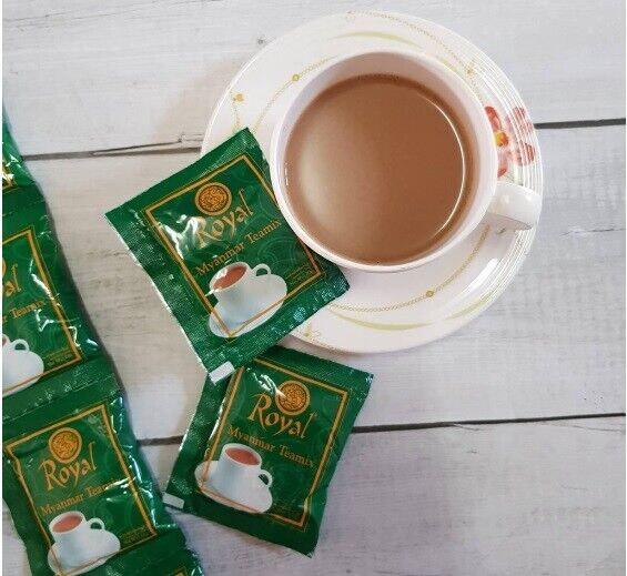Burmese Teamix Royal Myanmar Tea Milk 3 In 1 Halal Drink Beverage Hot Cool