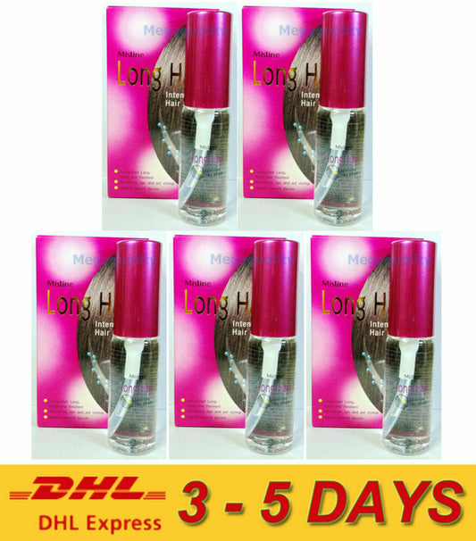 5 x MISTINE FASTER LONG HAIR INTENSIVE GROWTH READILY ABSORB SERUM ** Express !