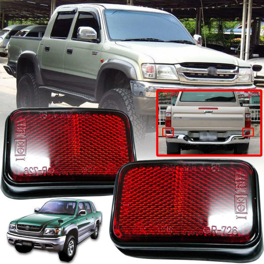 LN166 LN145 REAR REFLECTOR Fit TOYOTA HILUX MK4 MK5 4WD D4D 4X4 4RUNNER SR5