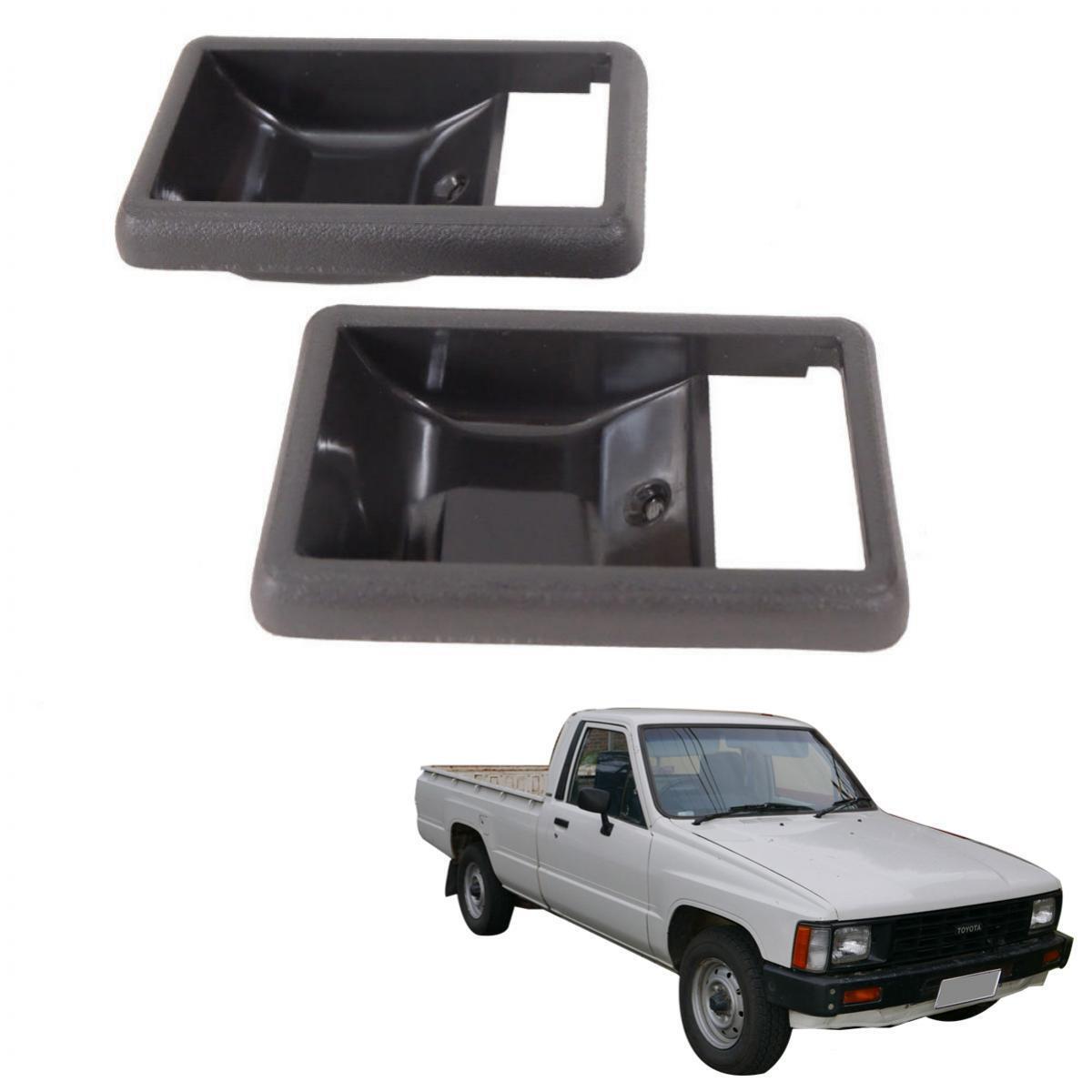 Door Handle Inner Grey RH LH For Toyota Hilux Pickup LN50 RN65 1984-1988
