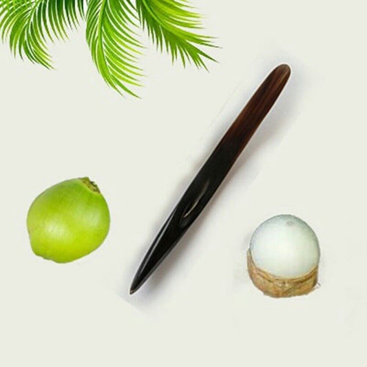 Knife Buffalo Horn Open Coconut Handmade Tool Remove Coconut Handle Handle Real