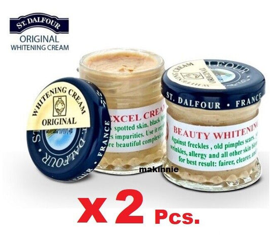 2X 100% AUTHENTIC Original St.dalfour Genuine Kuwait Cream Whitening Skin
