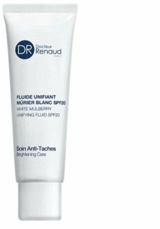Dr Docteur Renaud White Mulberry Unifying Fluid SPF20 200ml Salon #ibea