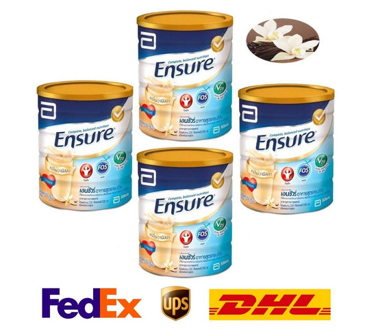 4x Ensure Drink Meal Replacement High Protein Vitamins Energy child adult family