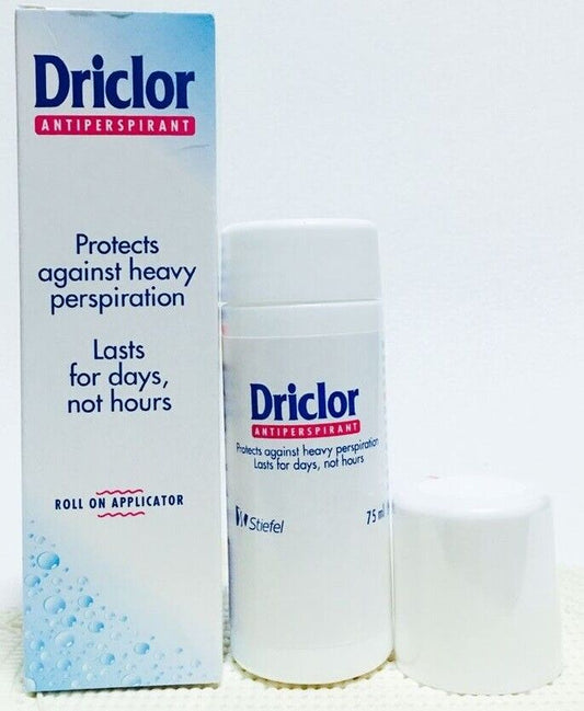 Driclor Antiperspirant Roll Protects against heavy perspiration 75ml #ibea