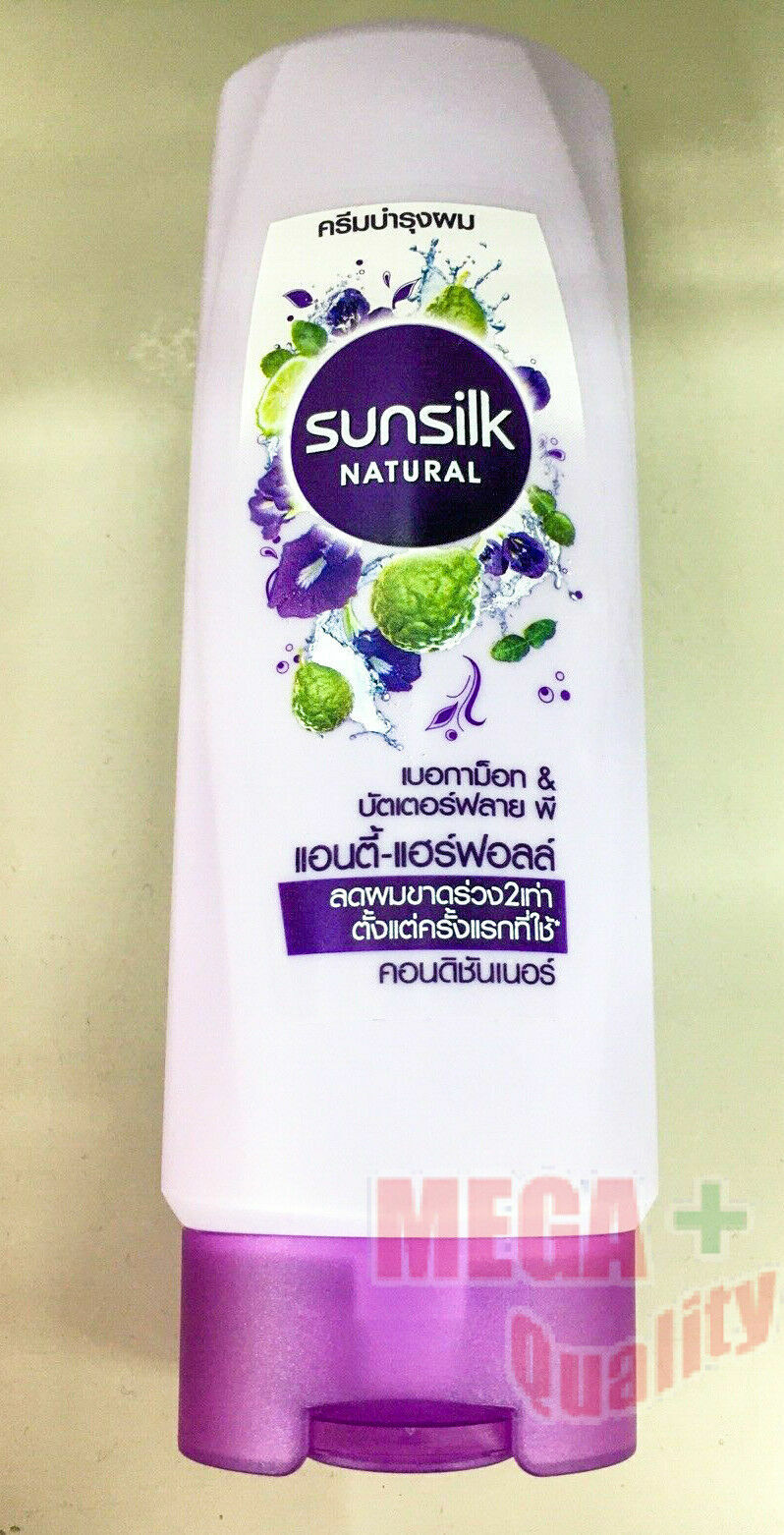 Sunsilk Natural CONDITIONER Bergamot And Butterfly Pea Anti Hair Fall 120ml.