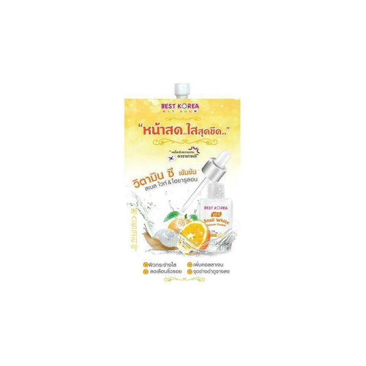 Best Korea Vit C Snail White Serum Cream 8 ml