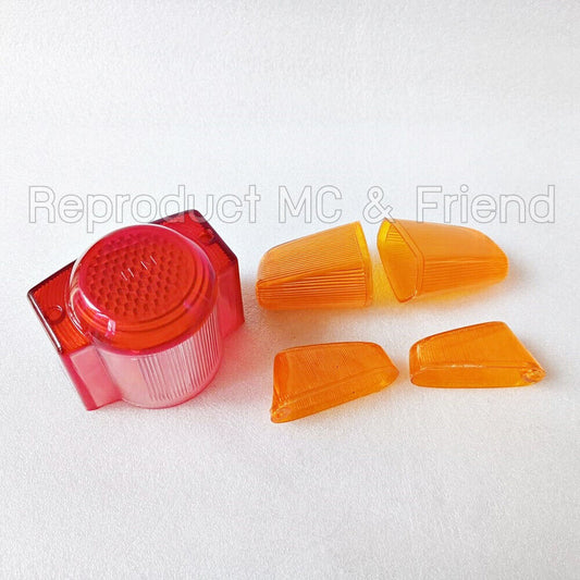 5pcs. Signal Lens & Tail Light Lens For Honda C100 C102 C105 CA100 CA102 CA105T