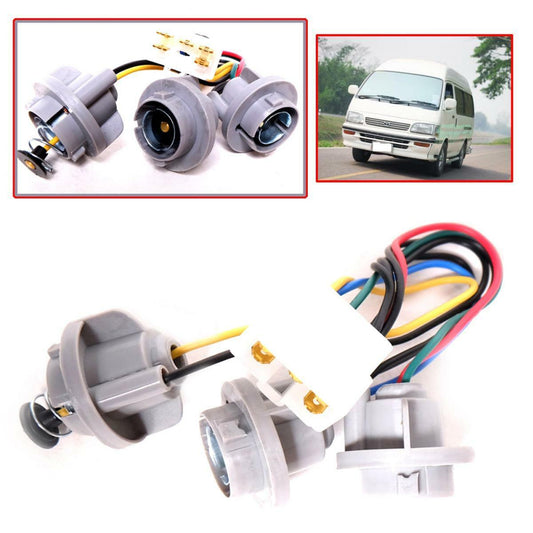 Tail Lamp Light Socket Wiring Harness Cable For Toyota Hiace Commuter 1989-2004