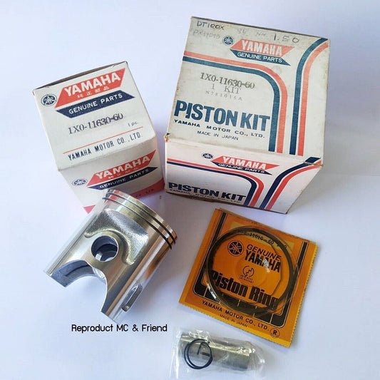 Yamaha DT100 ('76-'80) MX100 ('79-'83) Piston + Ring + Pin OS 1.50 (Dia=53.50mm)