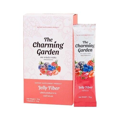 The Charming Garden Jelly Fiber Drink Powder Weight Control Help Excretion 1 box
