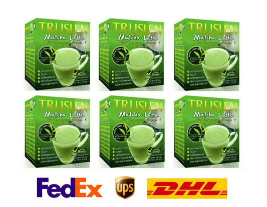 6X Matcha Latte Coffee Truslen Diet Control Weight Loss Slimming Sugar Free