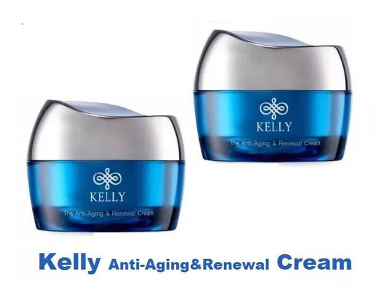2x Kelly Cream Anti-Aging & Renewal wrinkles dark spots radiant face youthful