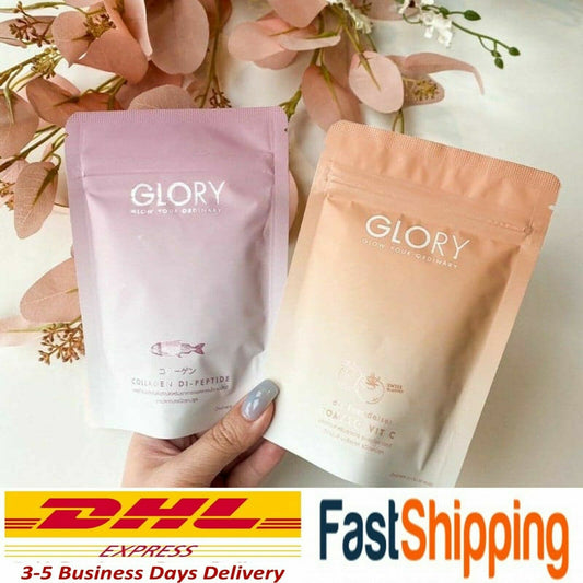2x Glory Collagen Di Peptide + Tomato Vitamin C Skin Clear Radiance Brigthening