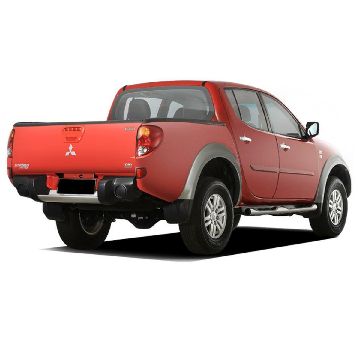 Tail Light Rear Lamp Cover Matte Black Fit Mitsubishi Triton L200 MN ML 05-13