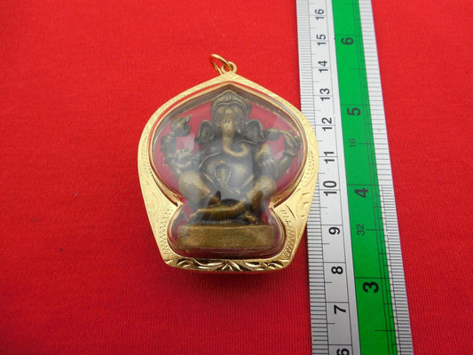 Ornament Ganesha Fetish Ganesh Figure Juju Locket Hindu God Elephant Head Amulet