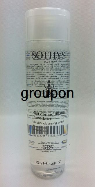 Sothys Eau Velvet Micellar Cleansing Water 200ml For Face