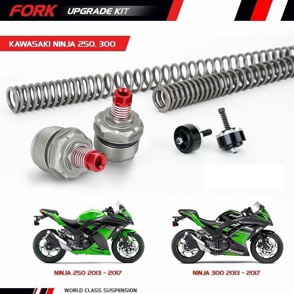 YSS FRONT FORK UPGRADE KIT FOR KAWASAKI NINJA 250 300 2013-2017