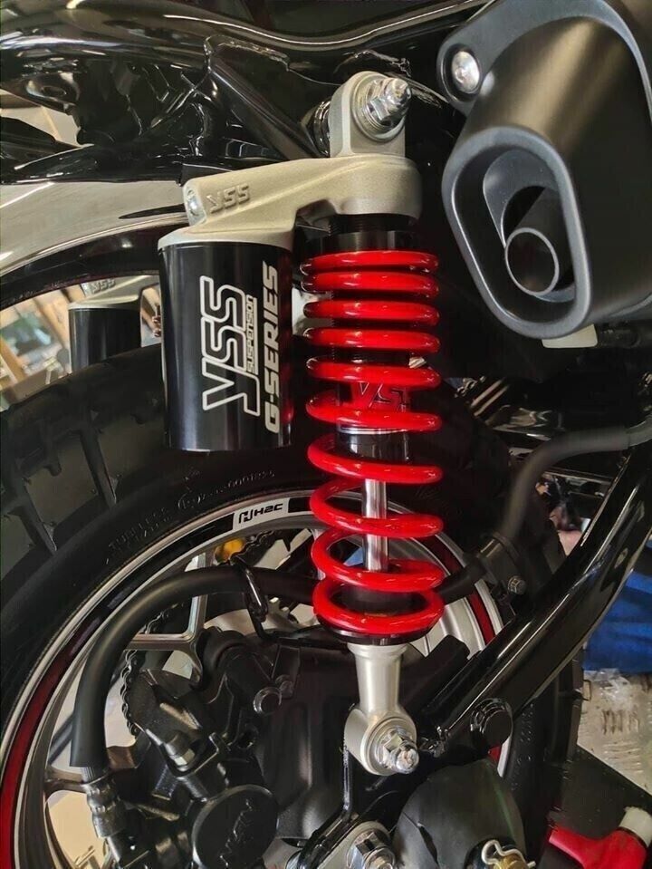 YSS G-Series Heavy Duty 200 kg (441 lbs) Shocks Adjustable Honda Monkey 125