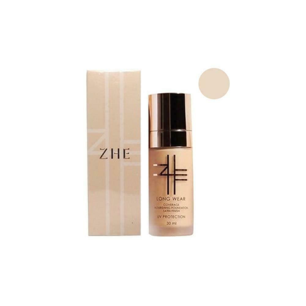 ZHE Long Wear Coverage Nourishing Foundation #01 30 ml