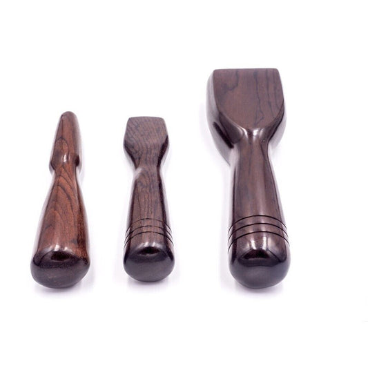 Thai Wood Stick Massage Tool Relax for Back, Body, Pain Therapy [SET 3 pcs]