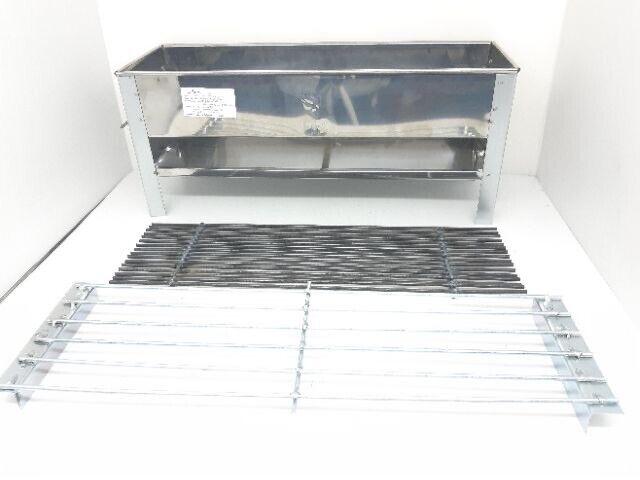 Thai Moo Satay Grill Stove BBQ Steak Tradition Style Charcoal Smoke Oven 24"