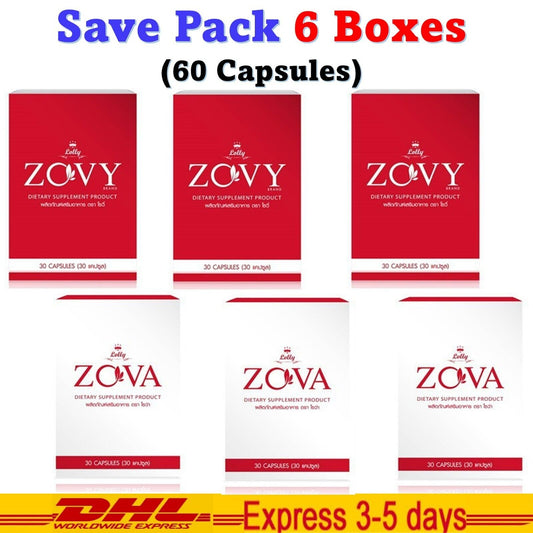 3x Lolly ZOVY ZOVA Dietary Supplement Premium Slimming Fat Burn