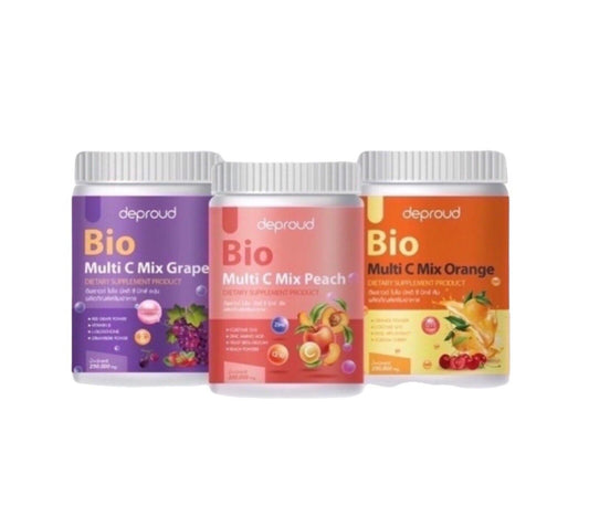 Deproud Bio Multi C Mix 3 Flavor High Vitamin C Bright skin Immunity Healthy