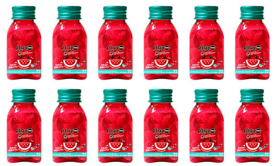 12x22g Cooling Watermelon And Menthol Fresh Breath Candy Thailand Party Camping