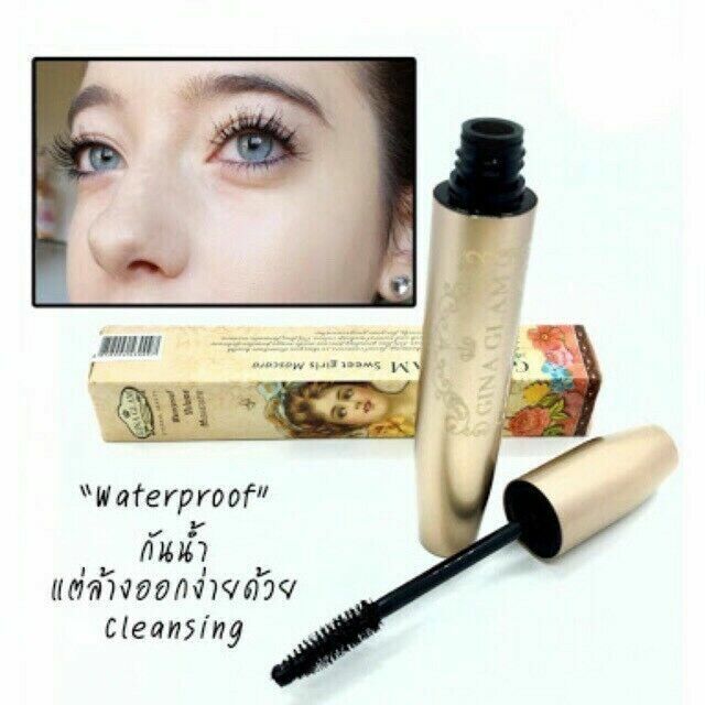 GINA GLAM Waterproof Volume Mascara G28 8 g thick and long, curling up naturally