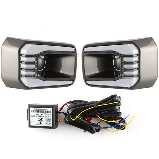 Daylight DRL Fog lamp Spotlight LED For Toyota Hilux Revo truck 2020-2022