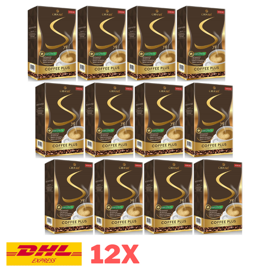 12x Chame Sye Coffee Plus Instant Weight Control Fat Burn Slimming Firm Healthy