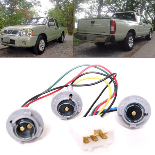 Tail Light Lamp Wiring Harness Cable For Nissan Navara Frontier D22 Pickup 98-04