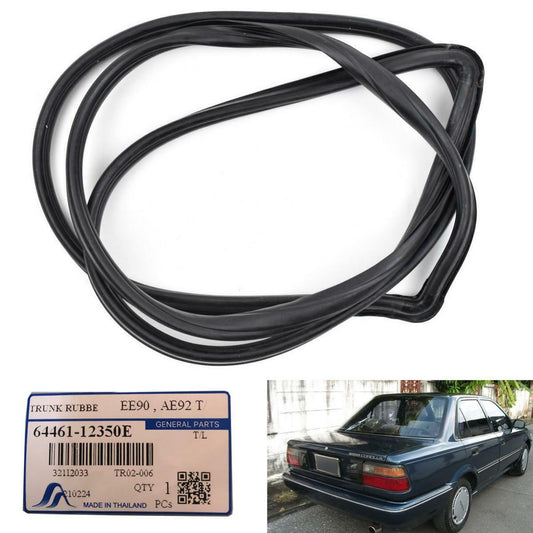 Trunk Luggage Rubber Weatherstrip Seal For Toyota Corolla EE90 AE92 AE90 1987-92