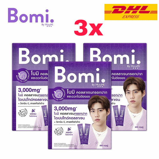 3x Bomi by MizuMi Instant Collagen Dipeptide Plus for Smooth Skin Anti-aging