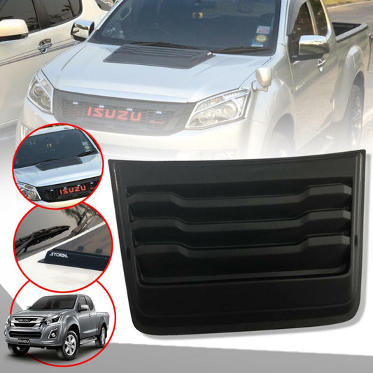Bonnet Hood Scoop Vent Matte Black Fit Isuzu D-max Dmax Holden Pickup 2012-2018