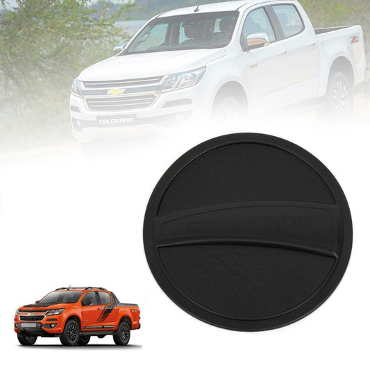 Cover Fuel Oil Cap Matte Black Fit Chevrolet Colorado 4 Doors LTZ Z71 2017-2019
