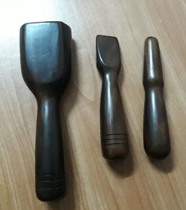 Massage Hammer Stick Tool Relax Therapy Thai Wooden Tok Sen Set