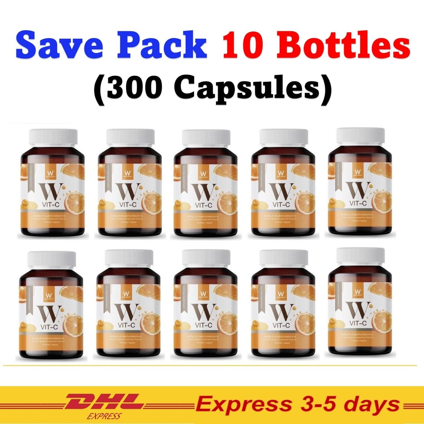 10X bottle Wink White Wink White W Vit-C Wink White Vitamin C 500 mg