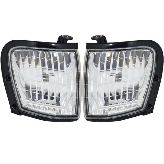 Corner Lamp Lights Clear Lens Pair For Isuzu TFR pickup Holden Rodeo 1998-2001