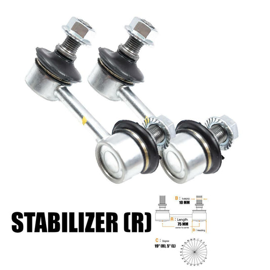 2x Stabilizer Sway Bar Link Rear For HONDA CIVIC FB 2012 2013 2014 2015
