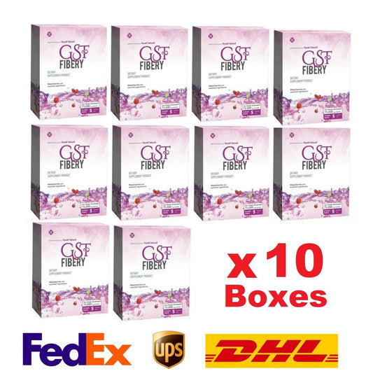 10x GST Fibery Mixed Berry Drink High Fiber Detox Fat Burning Clean Belly Flat