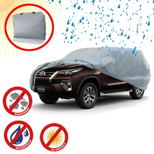 Waterproof Car Cover Sun Rain UV Protect Fit Toyota Fortuner SW4 Suv 2015-18