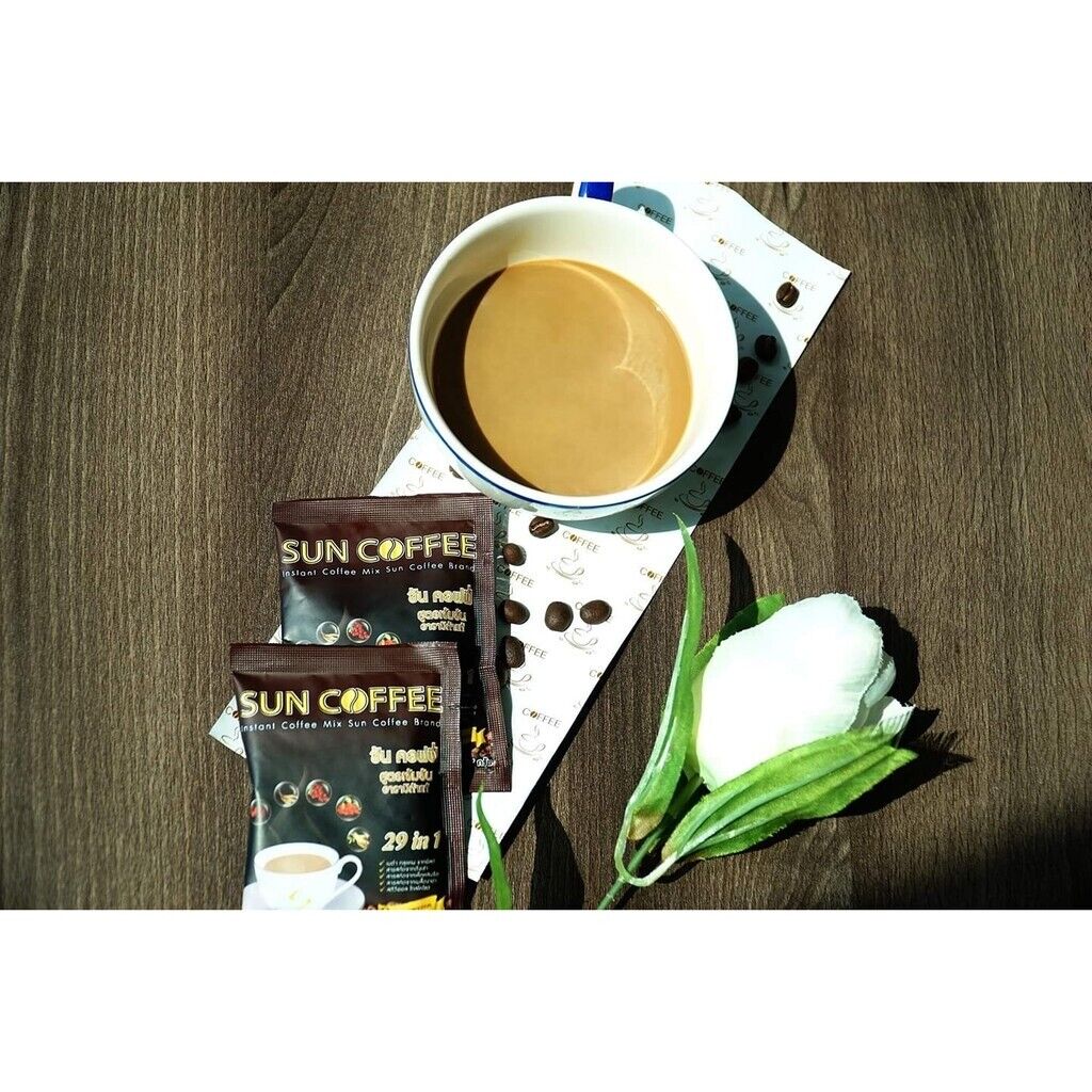 10x Sun Coffee Healthy Instant Coffee Weight Loss 29 in1 Slender No Cholesterol