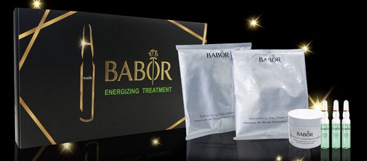 Babor Energizing Treatment Set 1 box Salon #ibea