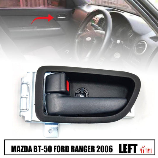 LH Inner Door Handle Black For Mazda BT-50 Ford Ranger Pickup 2006-2011